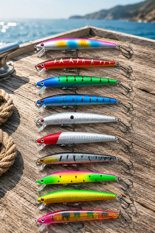 10'Lu Rapala Minnow Seti (9gr - 10cm) Arkhelais Fishing