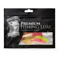 Silikon Balık Yemi Kurt - 6 CM - 10 ADET – Levrek, Çupra, Tatlı Su, Spin Olta ve Kıyı Atışı Uyumlu Arkhelais Fishing