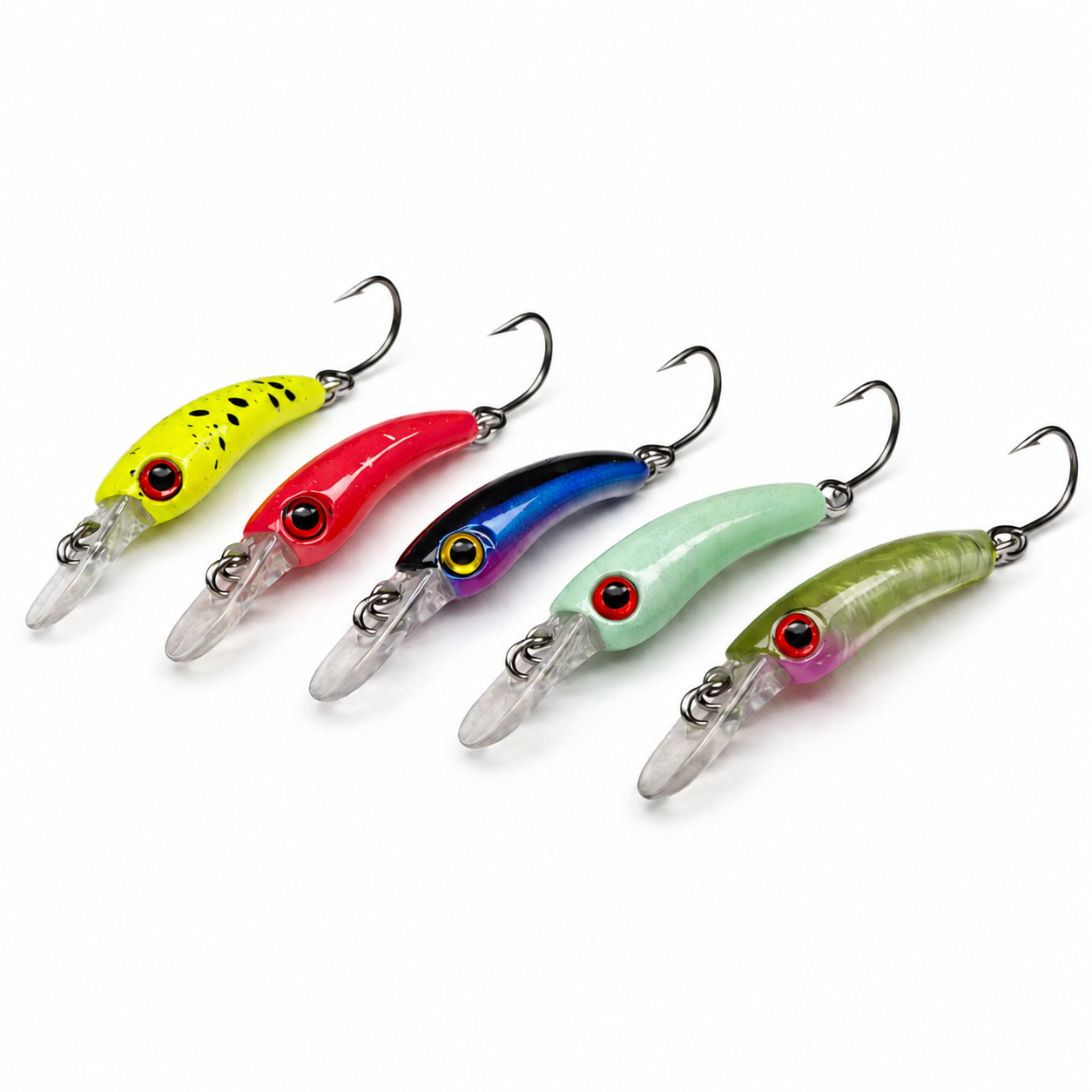 Mini Minnow Seti – 5 Gözlü Kutu Hediyeli Arkhelais Fishing