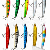 Suni Balık Yemi - Minnow - 10 cm 9 gr - 10'lu Paket - Yapay Balık Yemi - Kutu Hediyeli Arkhelais Fishing