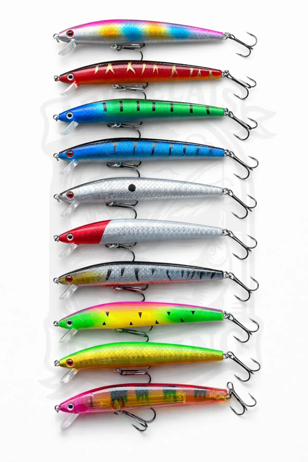 Suni Balık Yemi - Minnow - 10 cm 9 gr - 10'lu Paket - Yapay Balık Yemi - Kutu Hediyeli Arkhelais Fishing