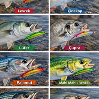 Suni Balık Yemi - Minnow - 10 cm 9 gr - 10'lu Paket - Yapay Balık Yemi - Kutu Hediyeli Arkhelais Fishing