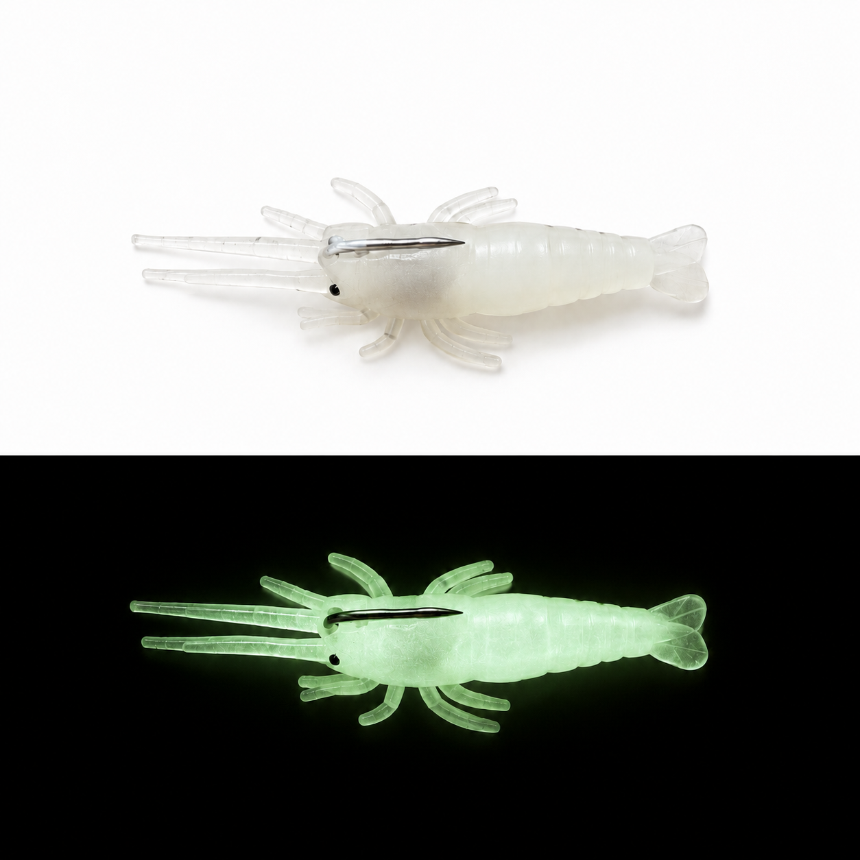 Karides Görünümlü Silikon Yem Seti - 8'li Paket Arkhelais Fishing