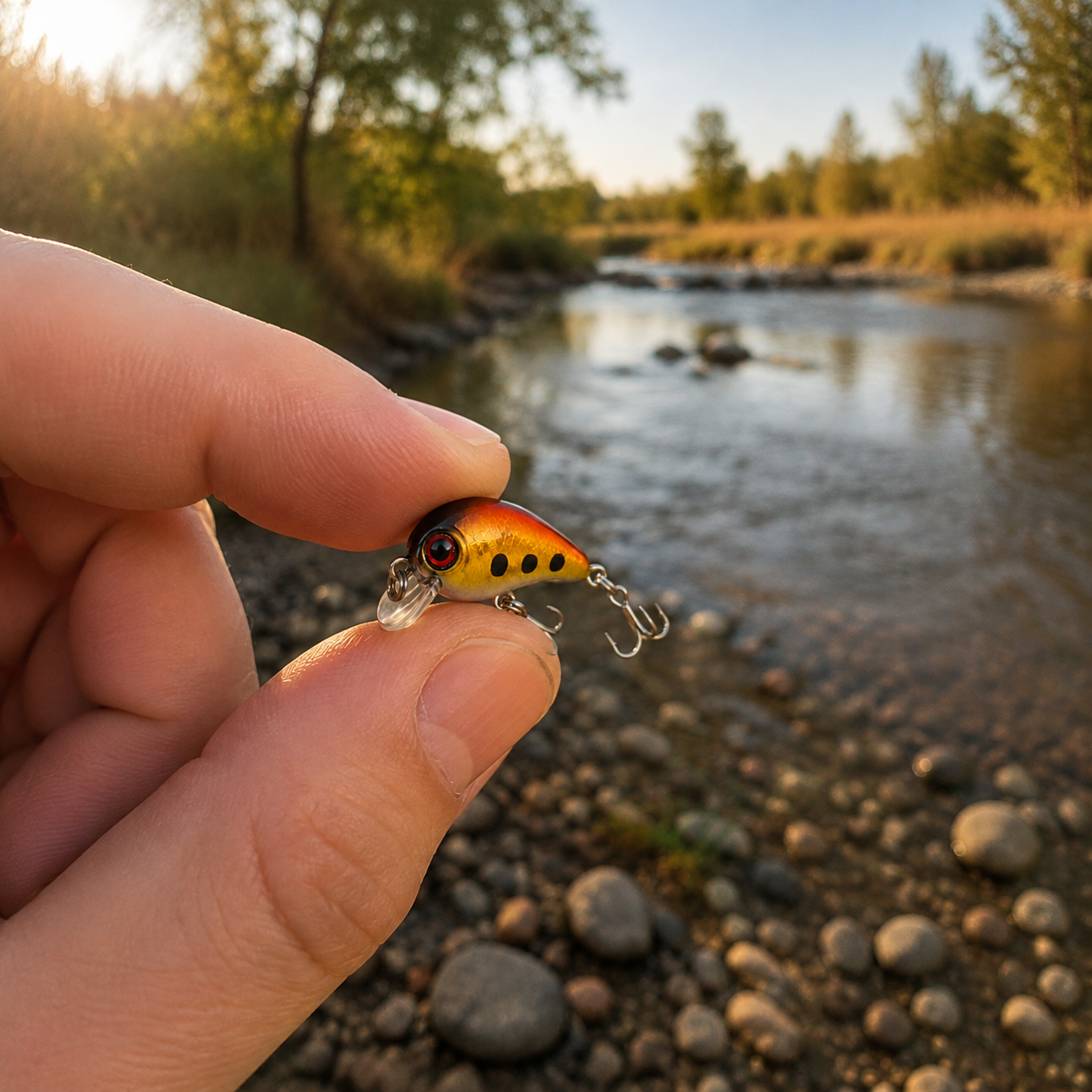 5'li mini crank sahte balık yemi seti — Arkhelais Fishing