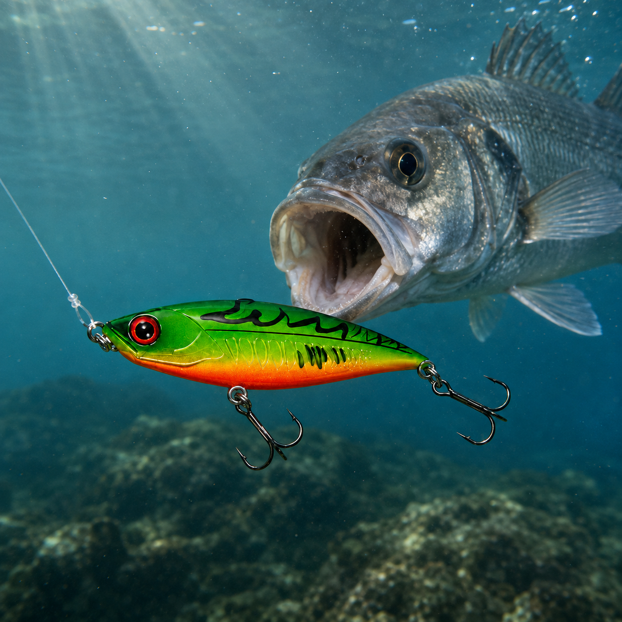 Lipless Crankbait Seti - 5 Gözlü Plastik Kutu Hediyeli Arkhelais Fishing