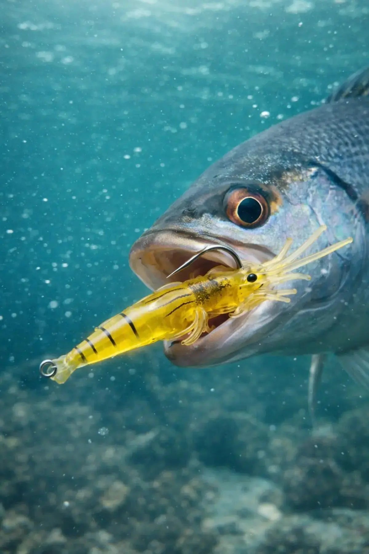 Karides Görünümlü Silikon Balık Yemi 10’lu Paket Arkhelais Fishing